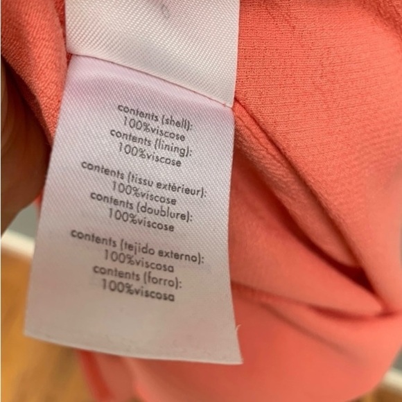 WeWoreWhat Puff Sleeve Midi Dress in Coral - Picture 9 of 11